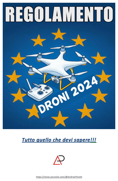 REGOLAMENTO DRONI 2024 - file pdf -