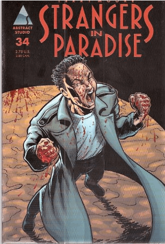 STRANGERS IN PARADISE #34#35#36#37 - ABSTRACT STUDIO (2000)