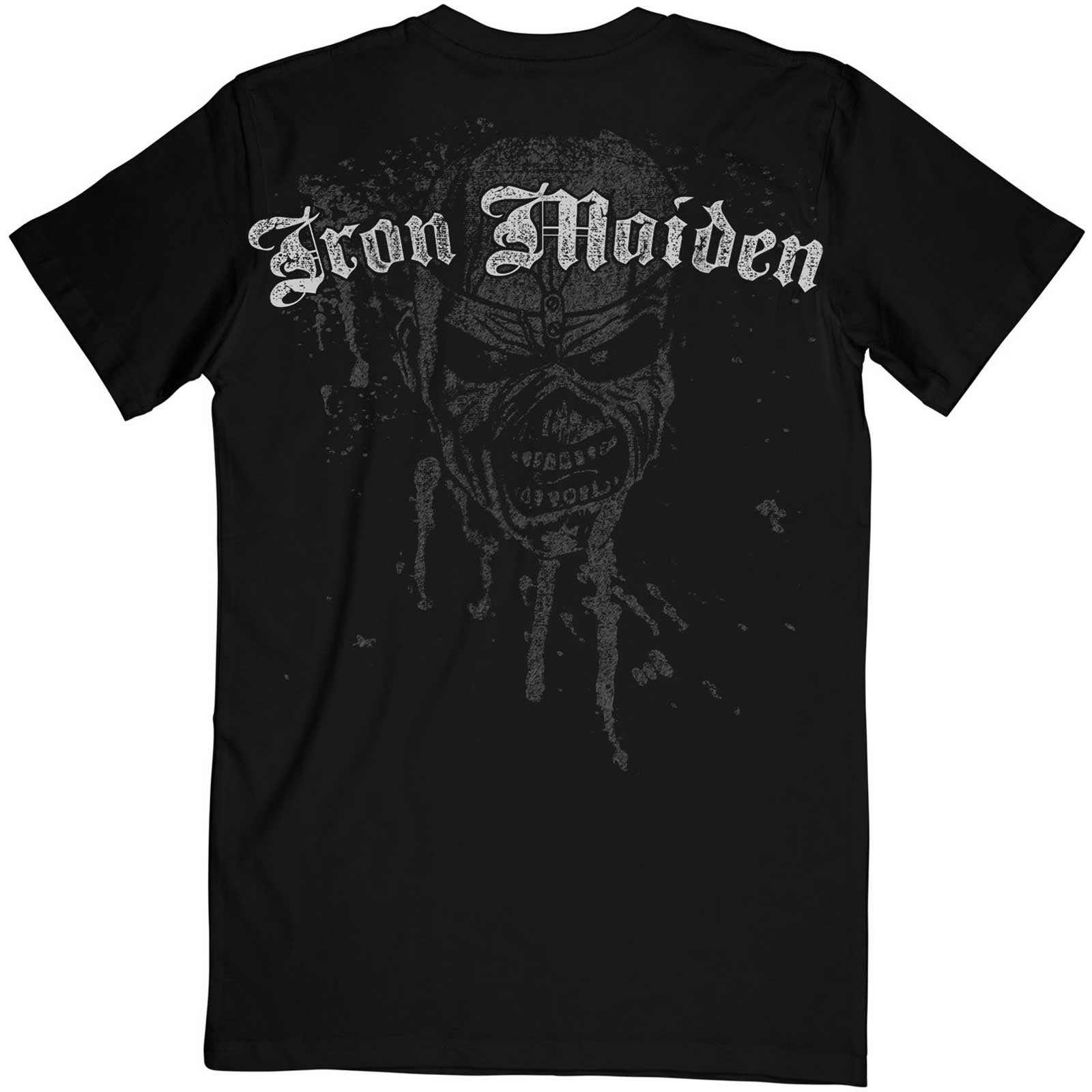 T-shirt Iron Maiden Trooper stampa fronte retro