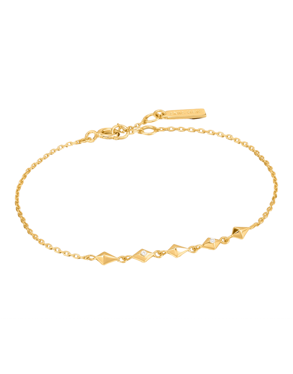 Gold Spike Bracelet Ania Haie
