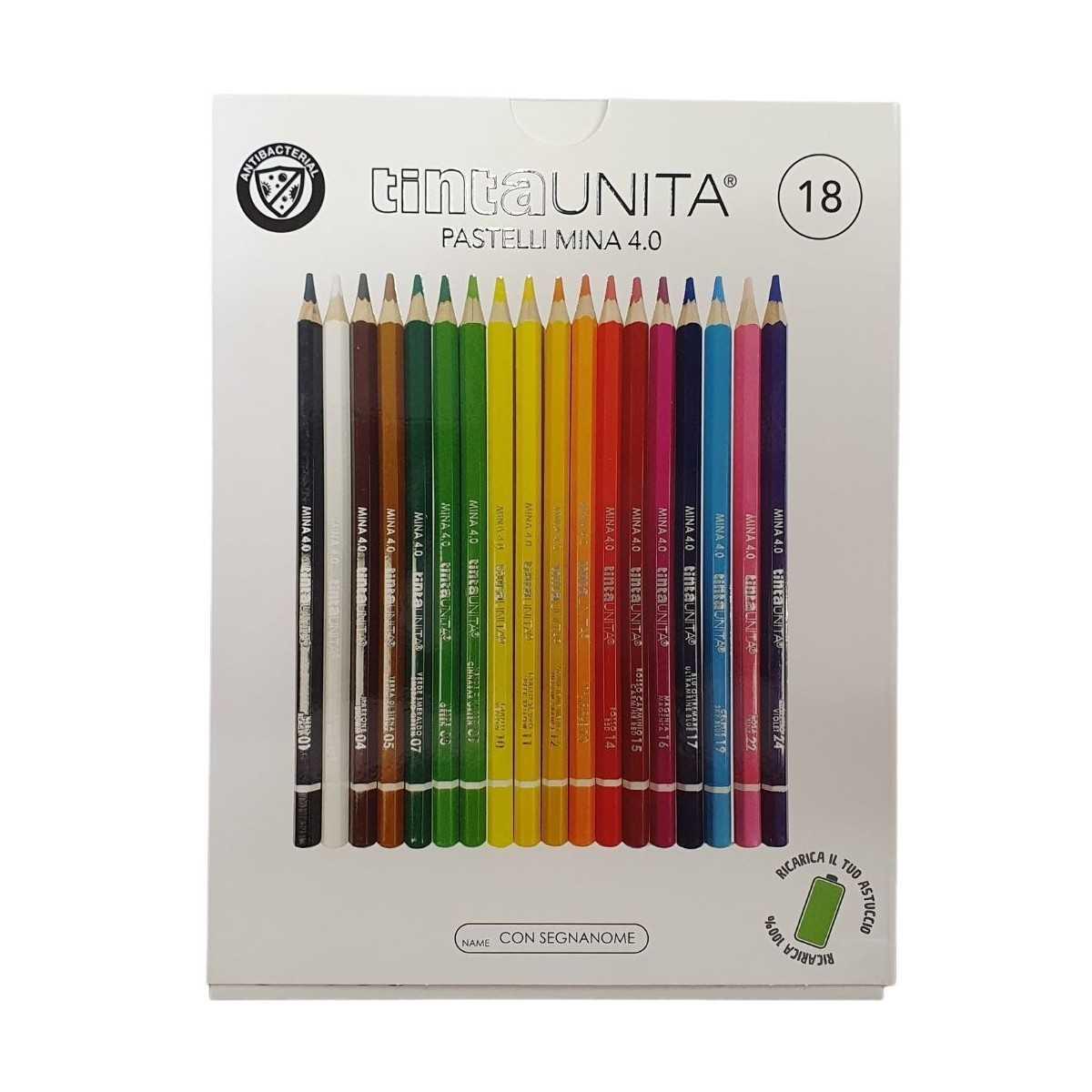 TINTA UNITA Pastello 18pz Mina 4.0