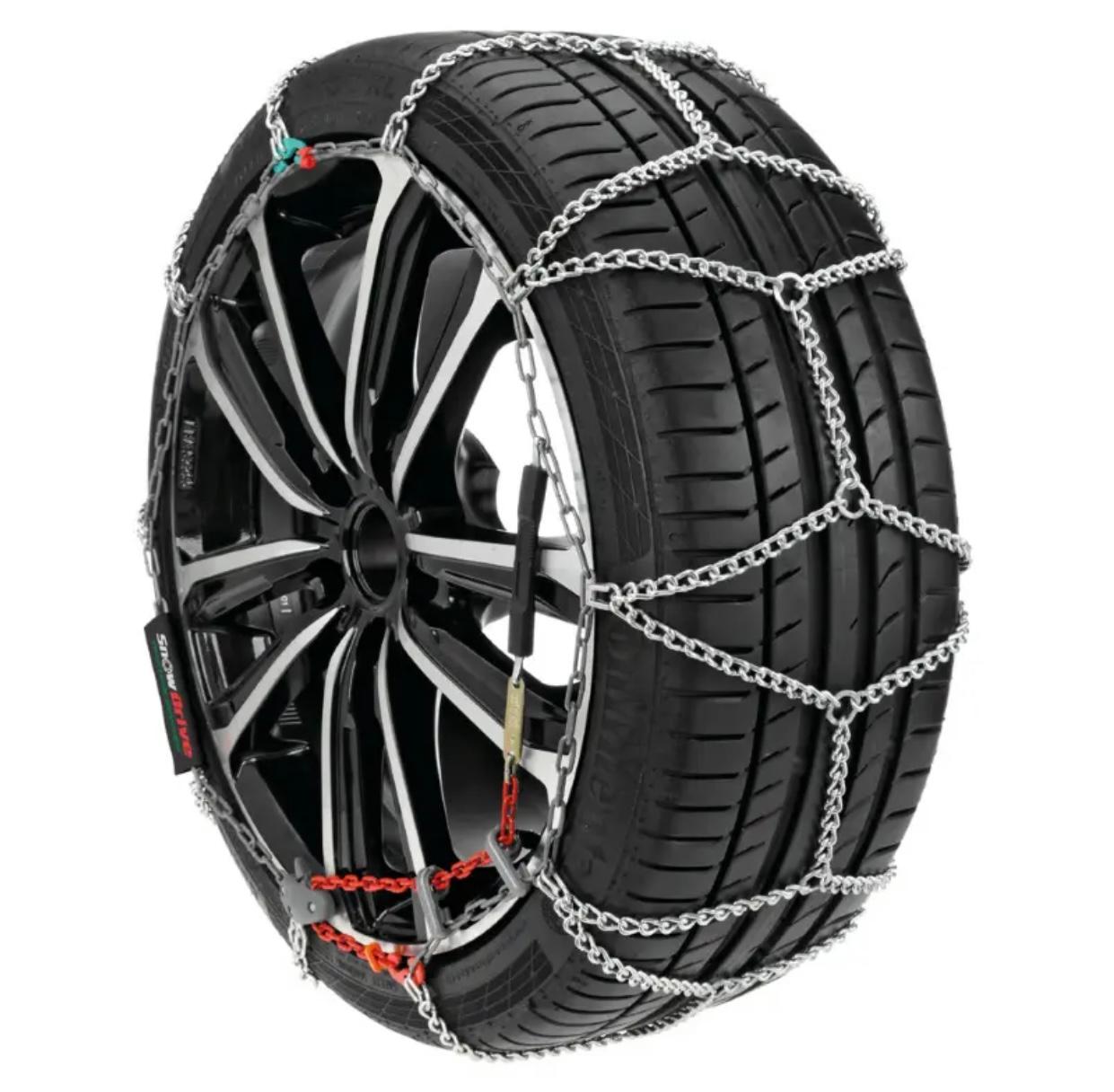 16391 Catene Neve RX7 Mis.9.7 Snow Drive 7mm per Auto non catenabili