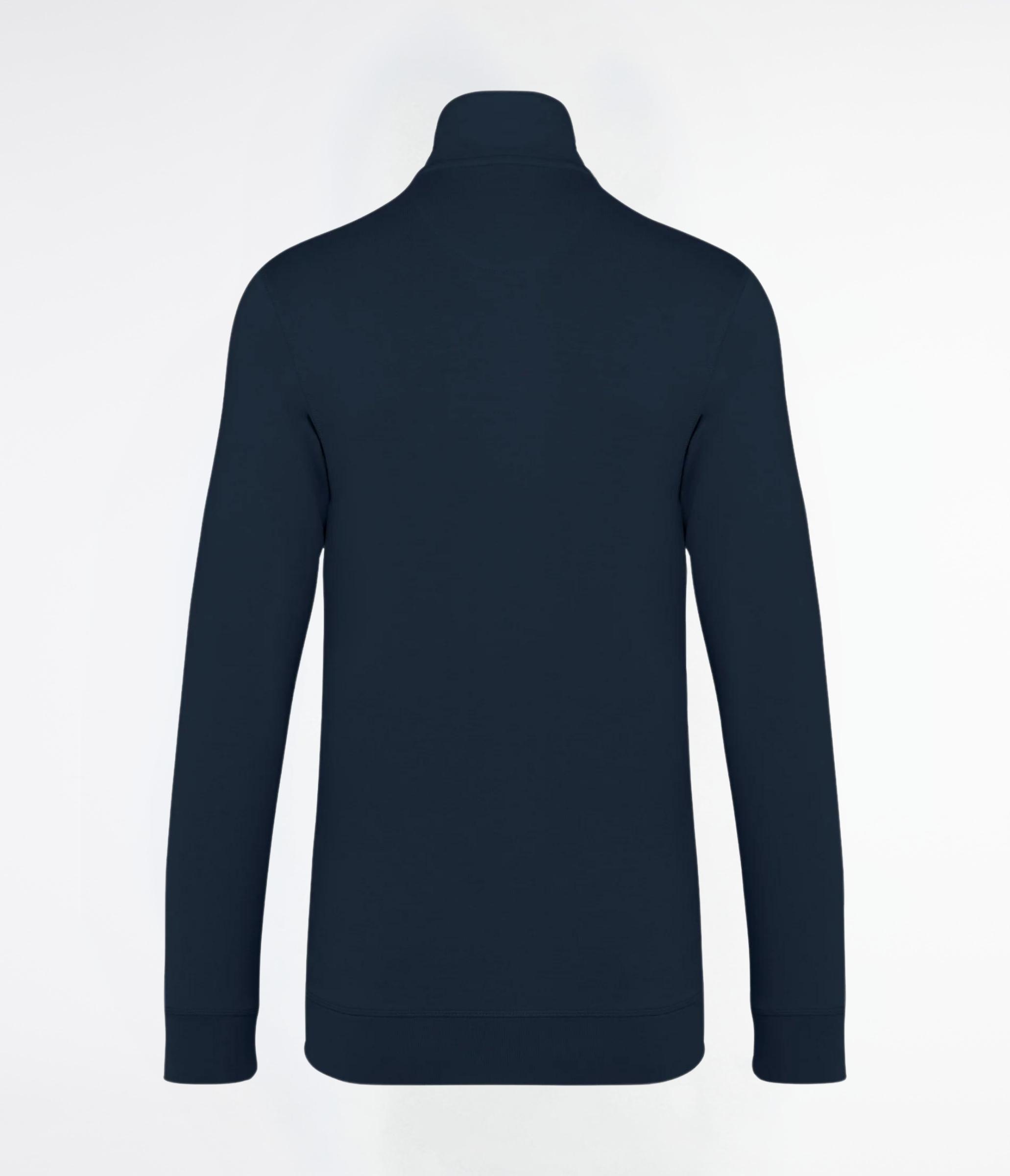 Cardigan full zip navy blue