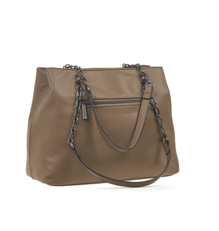 VerdeFashion Borsa donna modello Shopping 16-7599