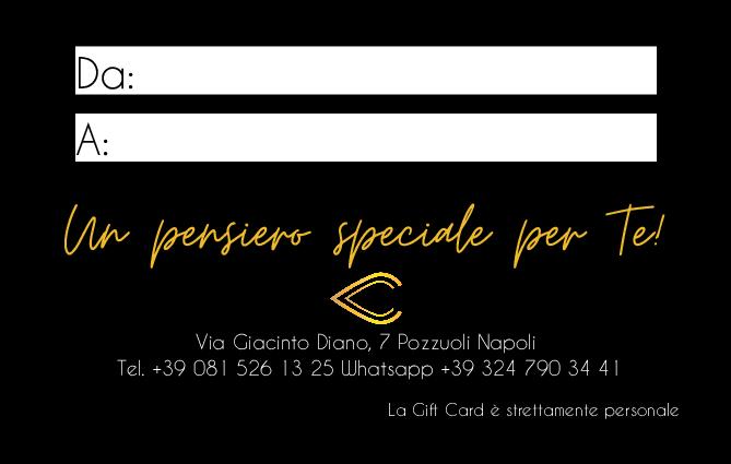 Gift Card: Un Regalo da Sogno