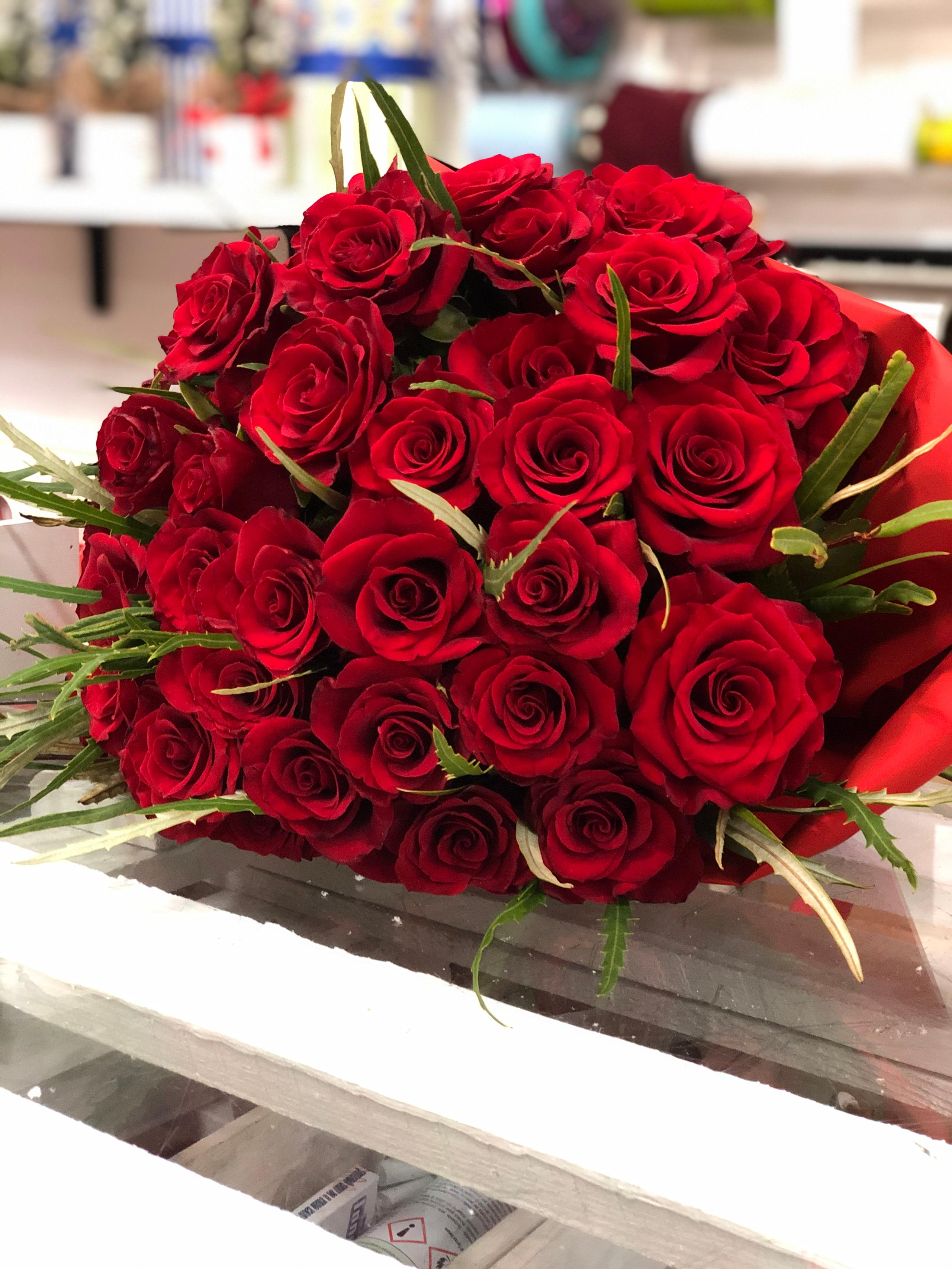 Bouquet di rose rosse