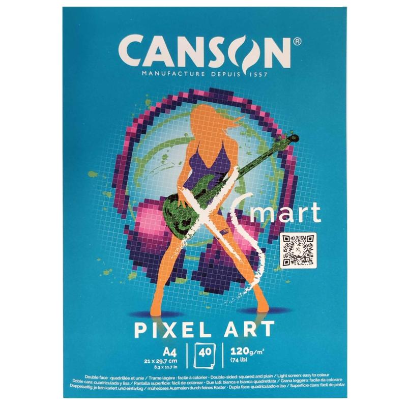 Canson - Pixel Art - Blocco di carta