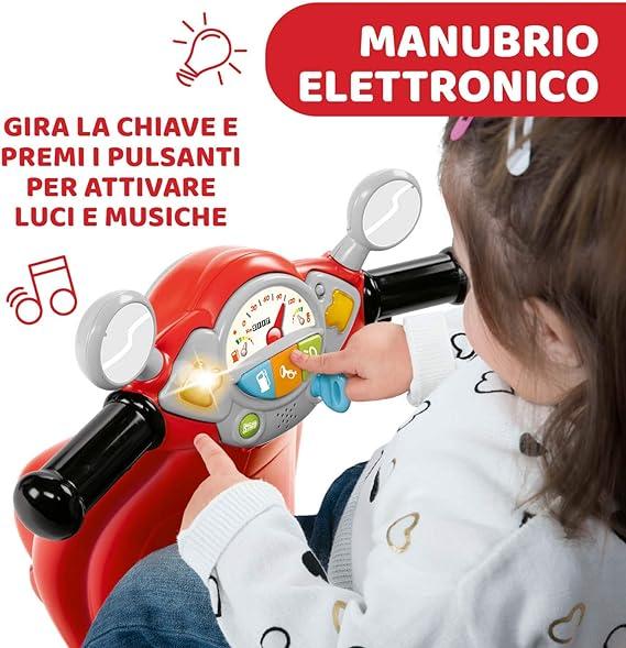 Vespa primavera Chicco Rossa