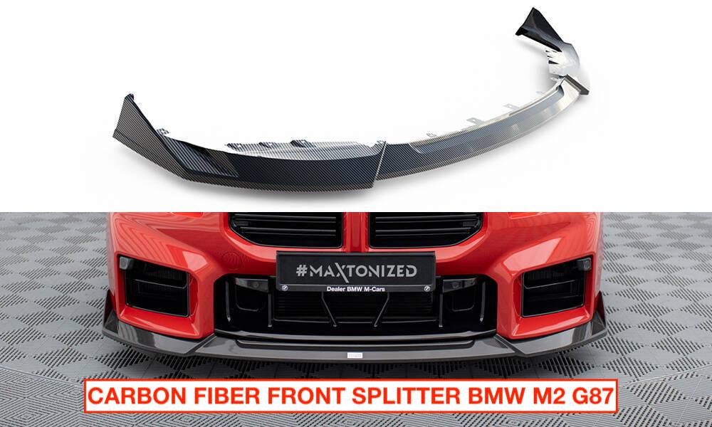 BMW G87 M2 CARBON FIBER Splitters - Maxton ( vari prodotti )