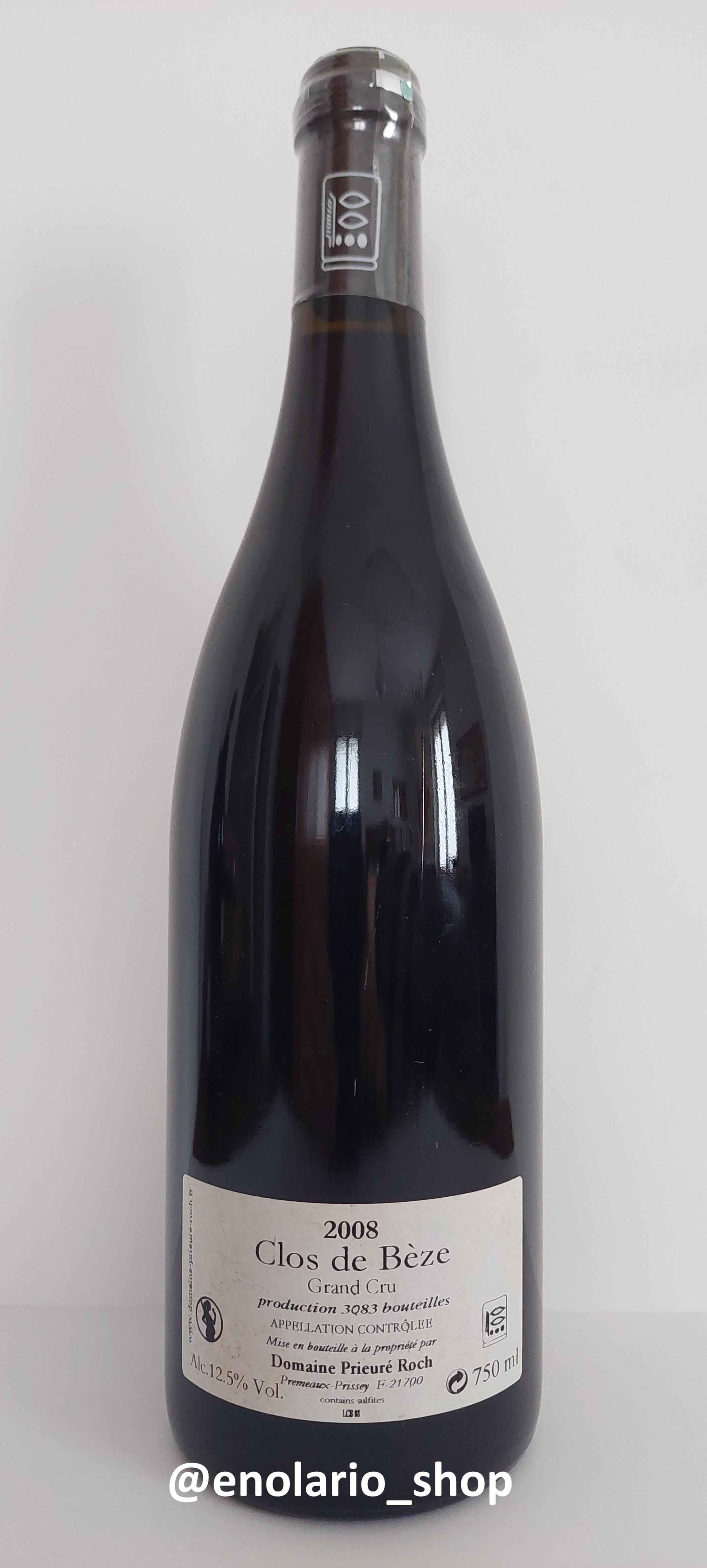 Prieuré Roch Clos de Bèze 2008 Grand Cru