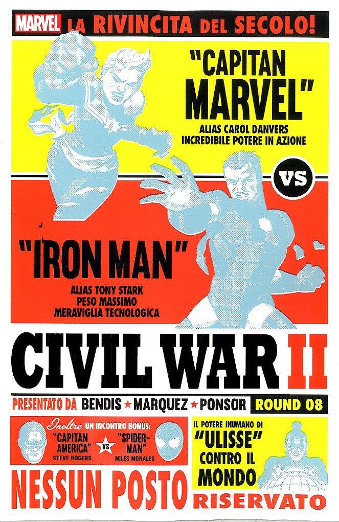 CIVIL WAR II #8 MARVEL MINISERIE #183 (VARIANT) - PANINI COMICS (2017)