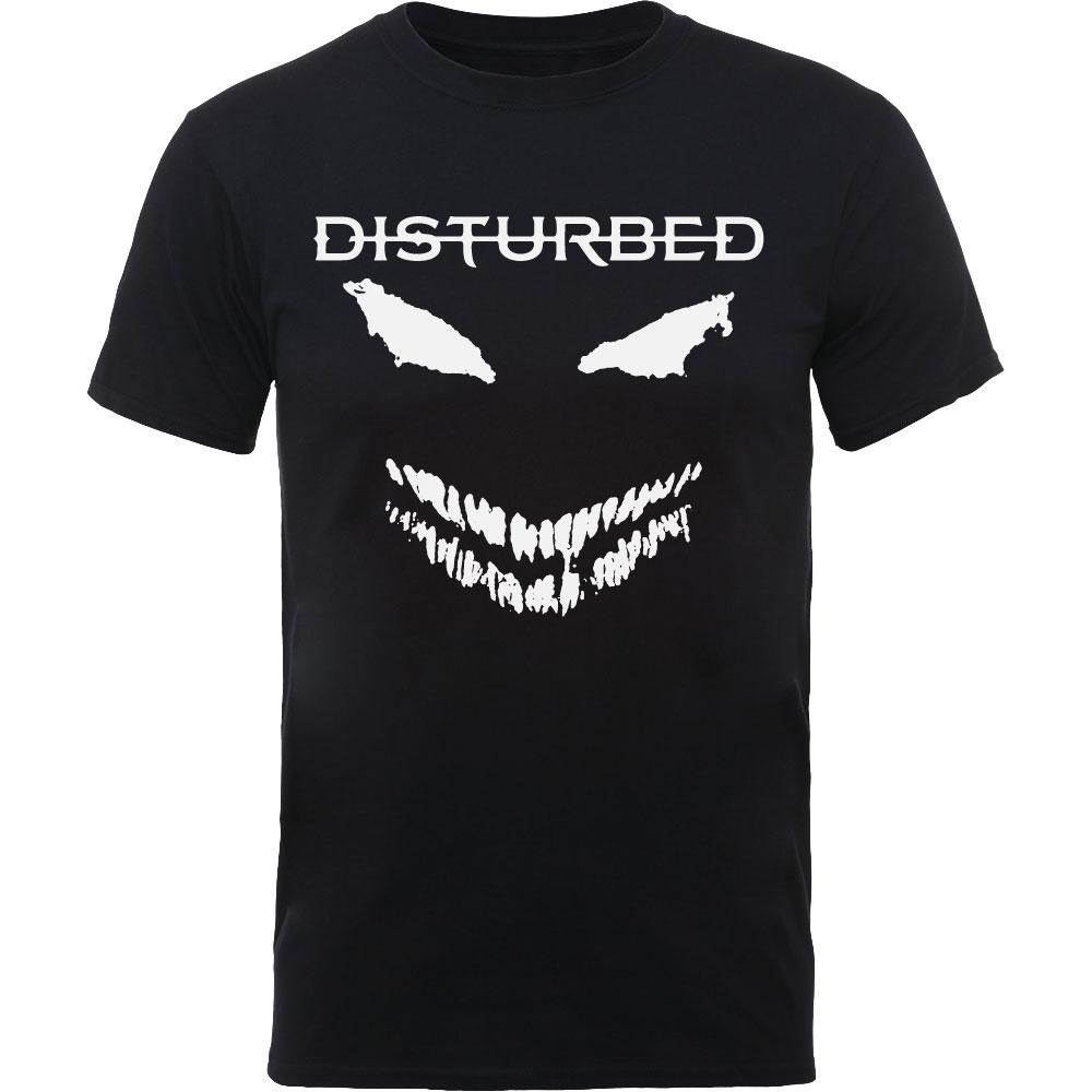 T-shirt Disturbed Scary Face