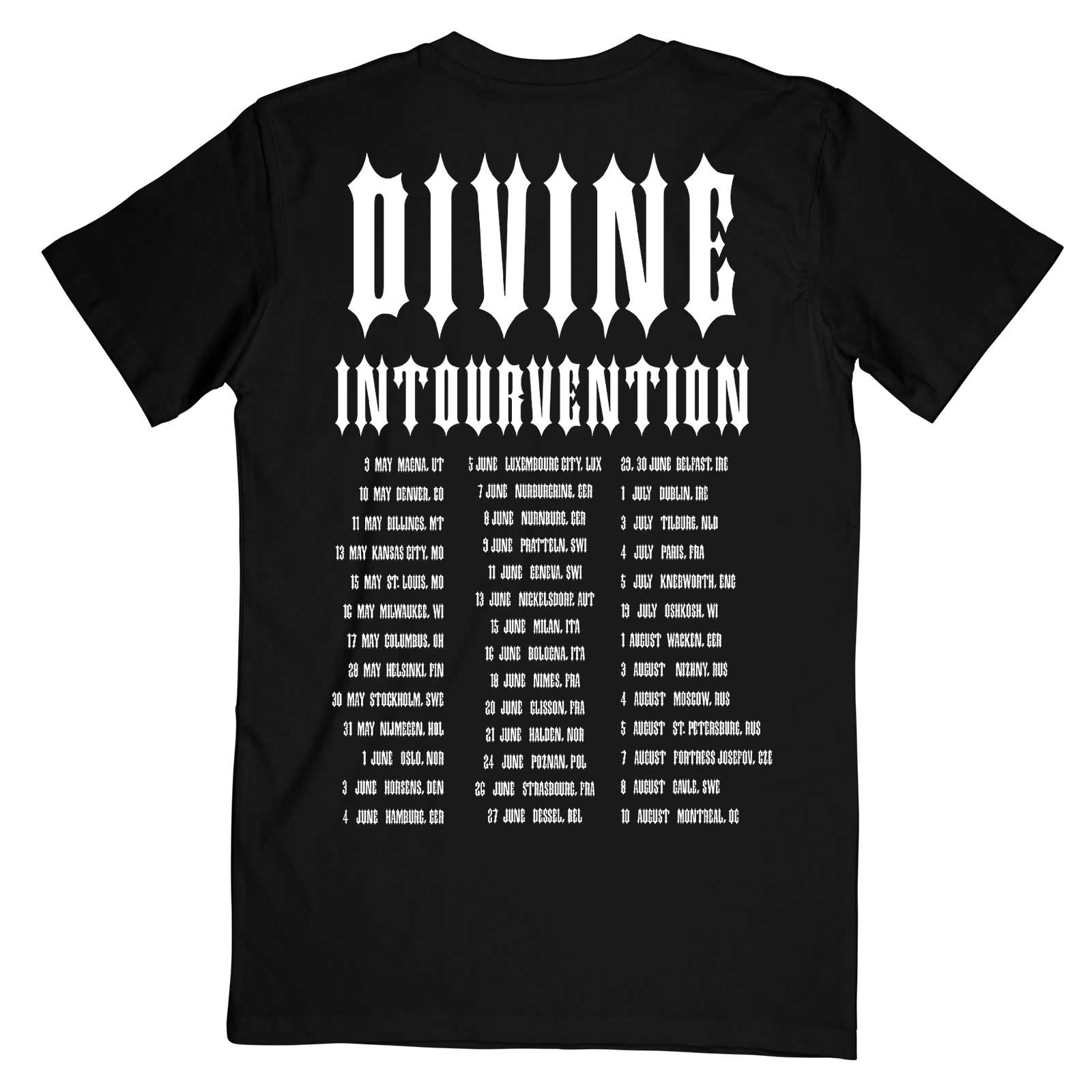 T-shirt Slayer Divine Intourvention tour 2014