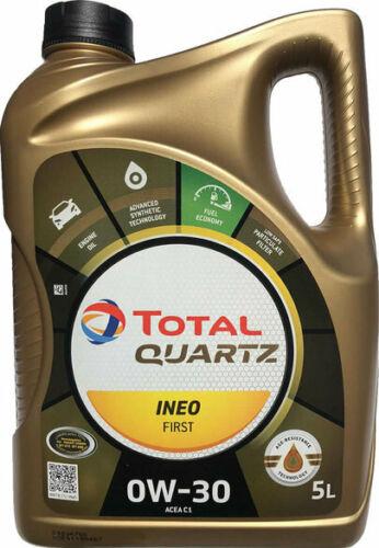Olio motore Total 0W-30 Quartz INEO FIRST (confezione da 5 Litri)