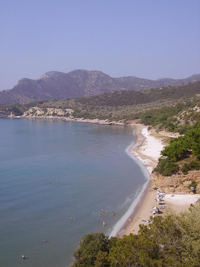 Samos Psili Ammos beach