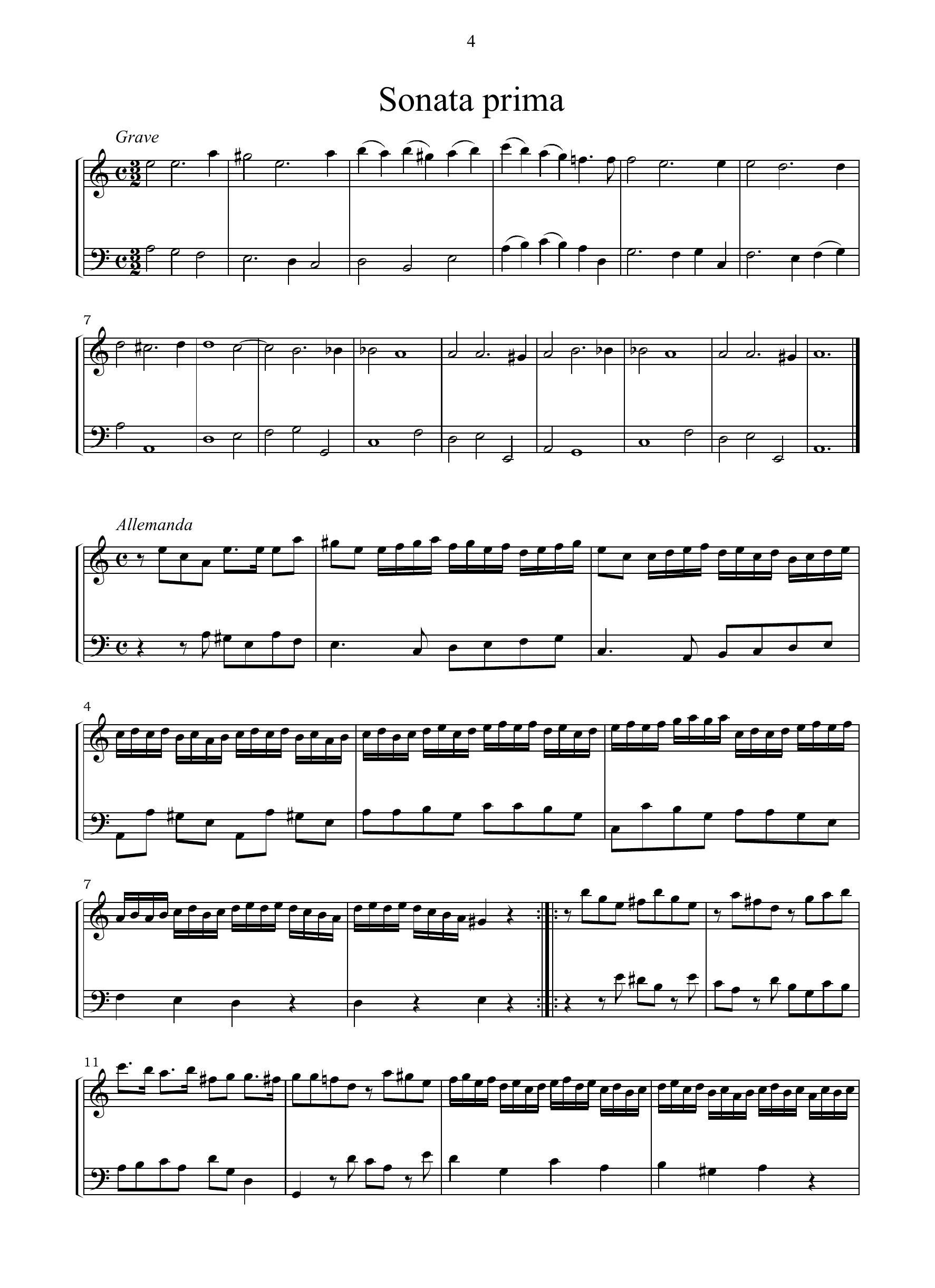 T.A.Vitali: 13 Sonate (Ms, I-MOe e A-Wn)