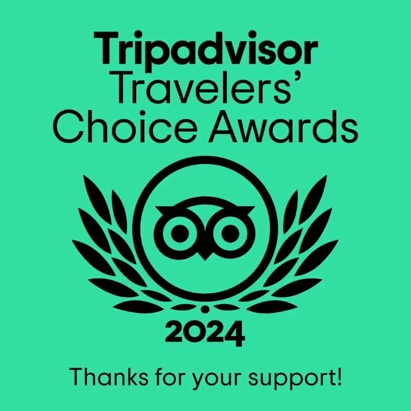 Tripadvisor Traverlers' Choice Awards