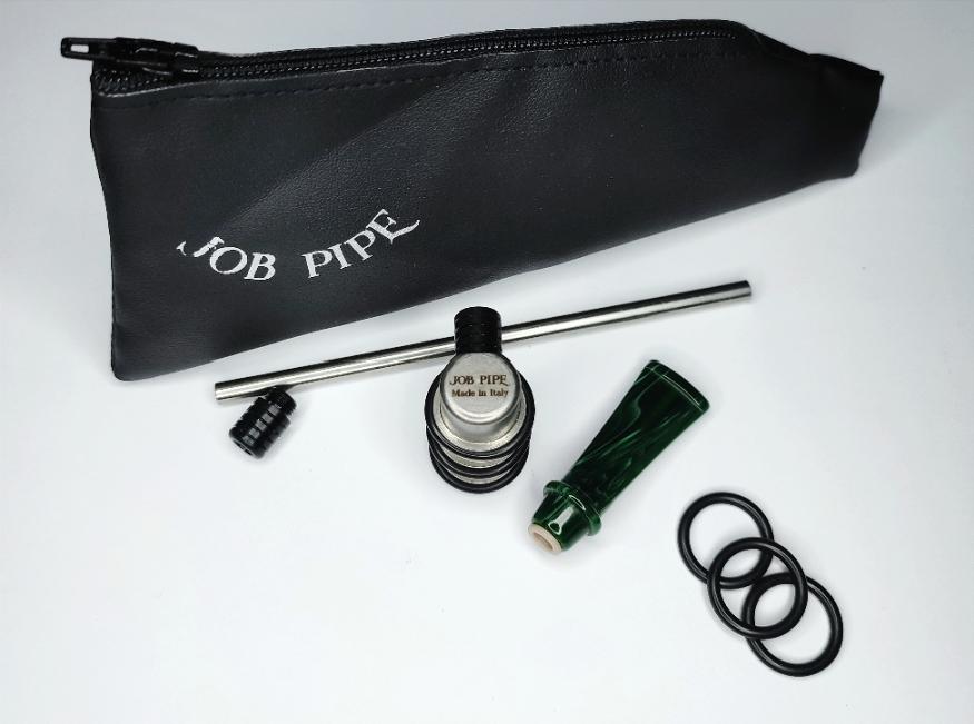 Job pipe Toscosteel Slender - Modello per sigari toscani o 1 gr. di tabacco