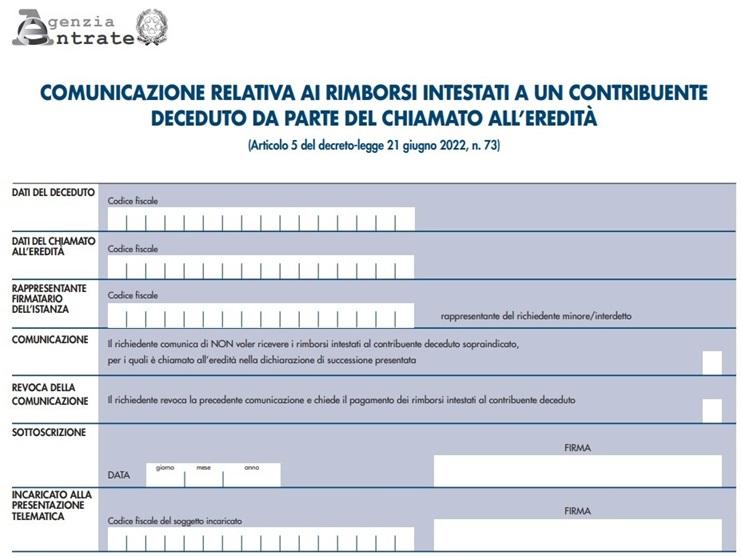 Crediti e debiti tributari del defunto: è veramente necessario indicarli nella dichiarazione di successione?