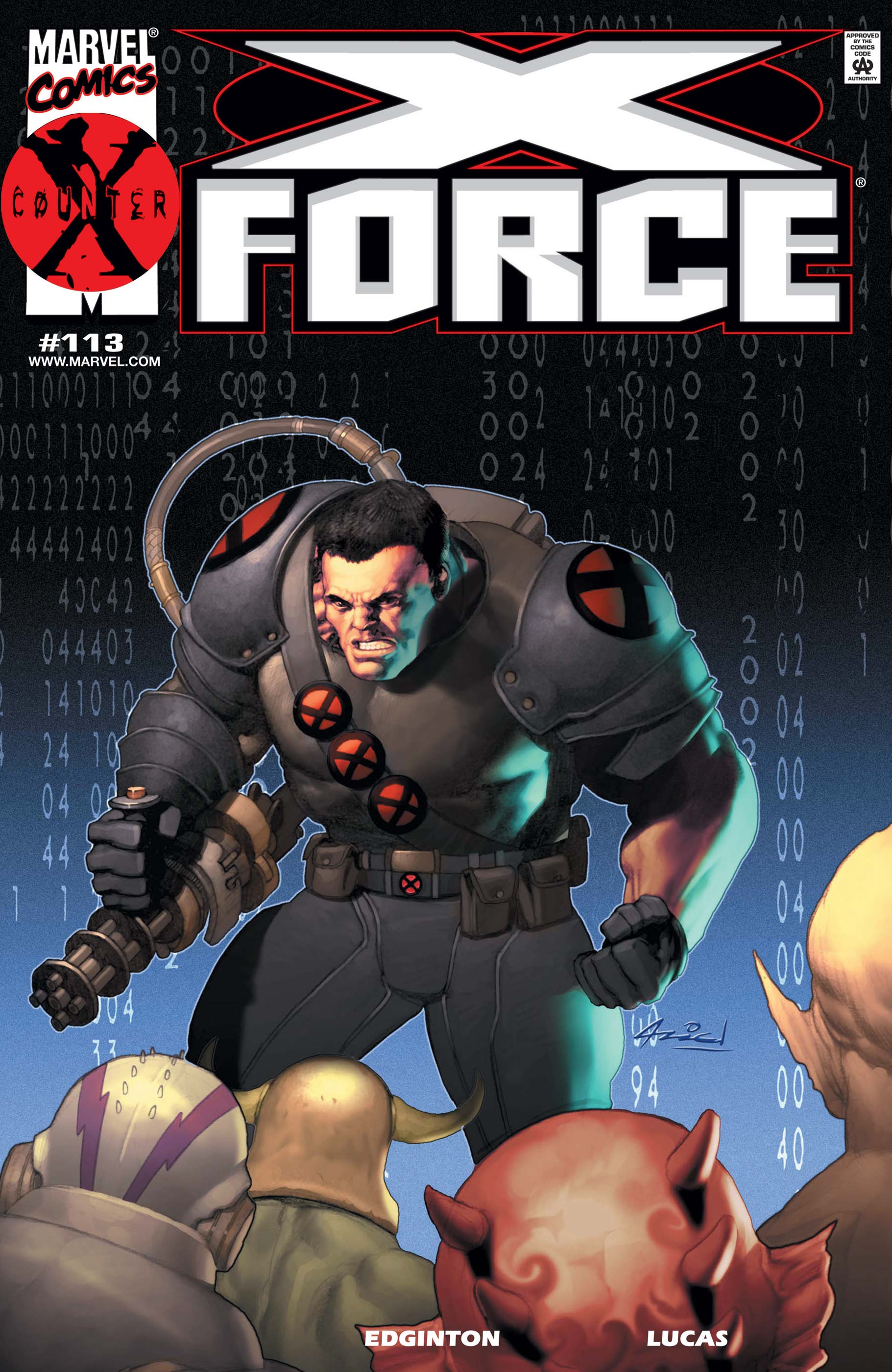 X-FORCE #110#111#112#113 - MARVEL COMICS (2001)