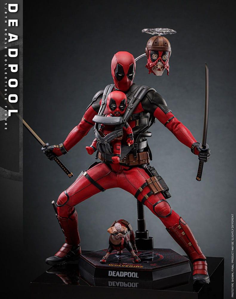 Hot Toys DEADPOOL & Wolverine 1/6 Action FIGURE Doll