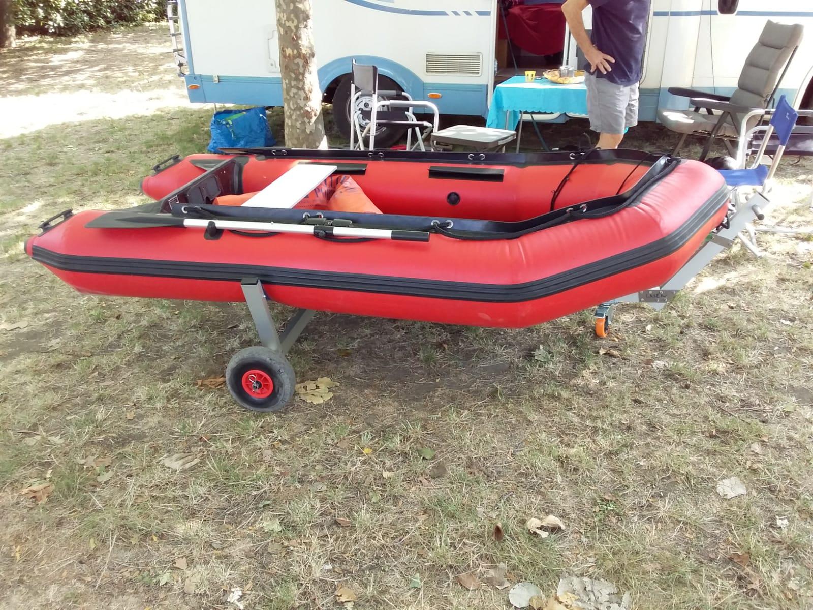 CARRELLO ALAGGIO BARCA GOMMONE