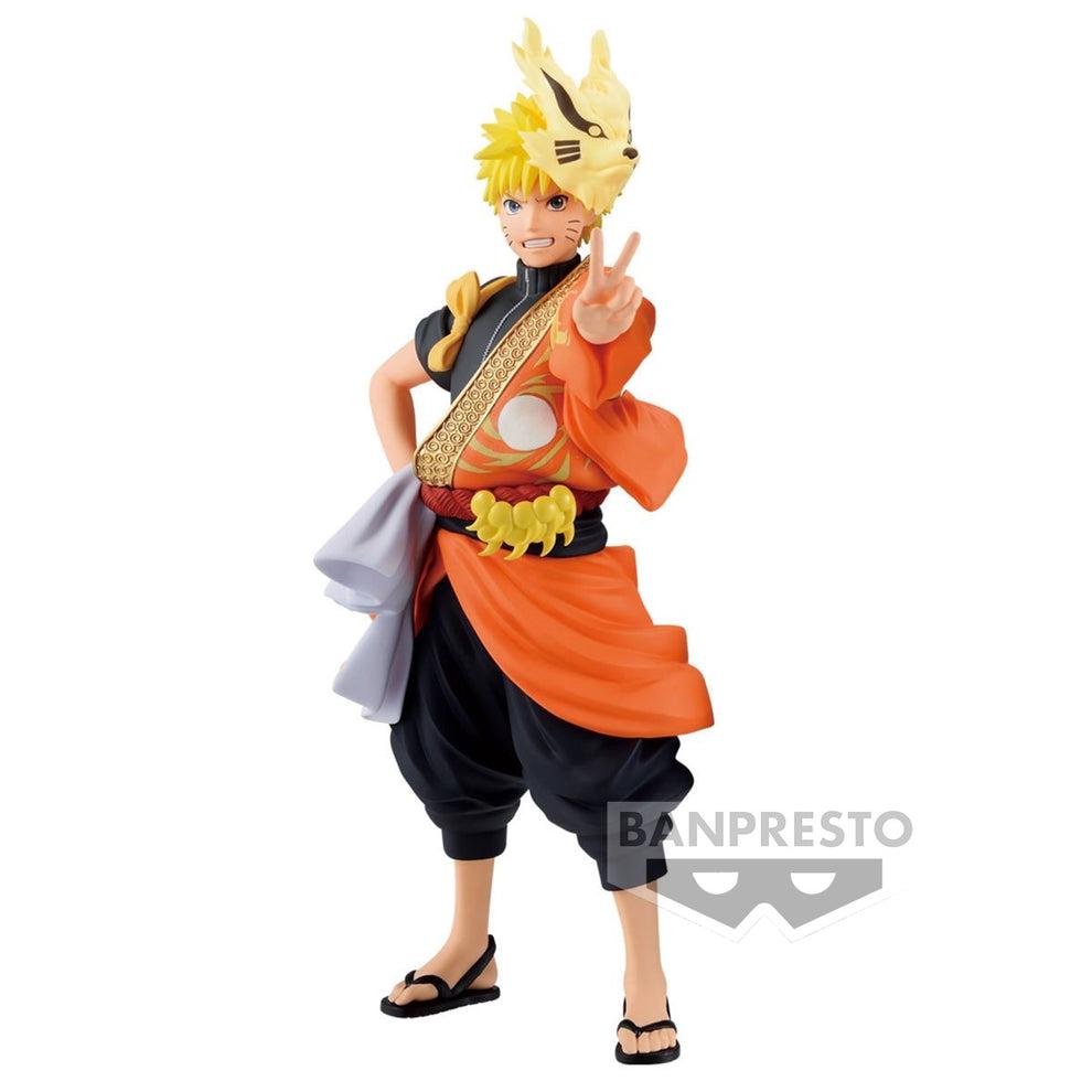 Naruto Shippuden Animation 20th Anniversary Costume Naruto Uzumaki Figure 16cm