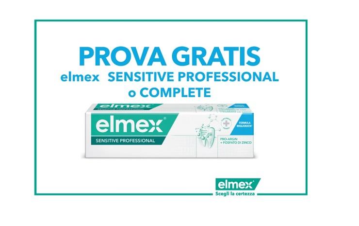 Spendi e Riprendi Elmex “Prova gratis elmex Sensitive Professional”