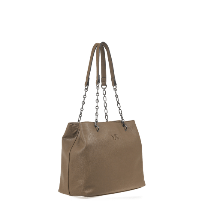 VerdeFashion Borsa donna modello Shopping 16-7599