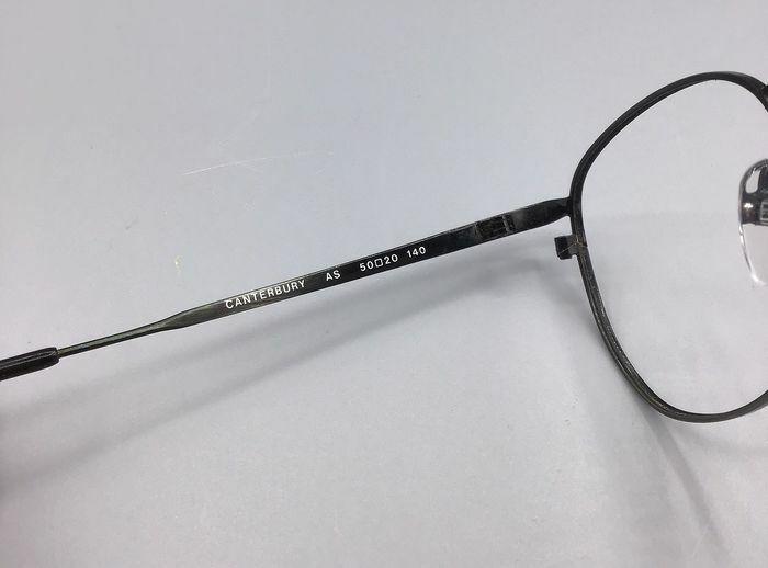 Canterbury Occhiale Eyewear Vintage Frame brillen lunettes black AS BEAU MONDE