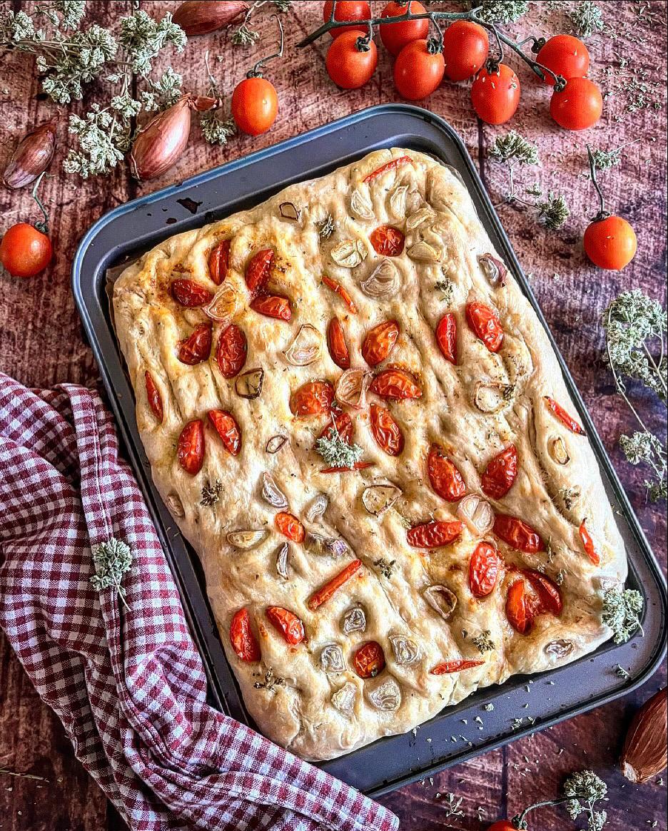 FOCACCIA PRIMAVERA