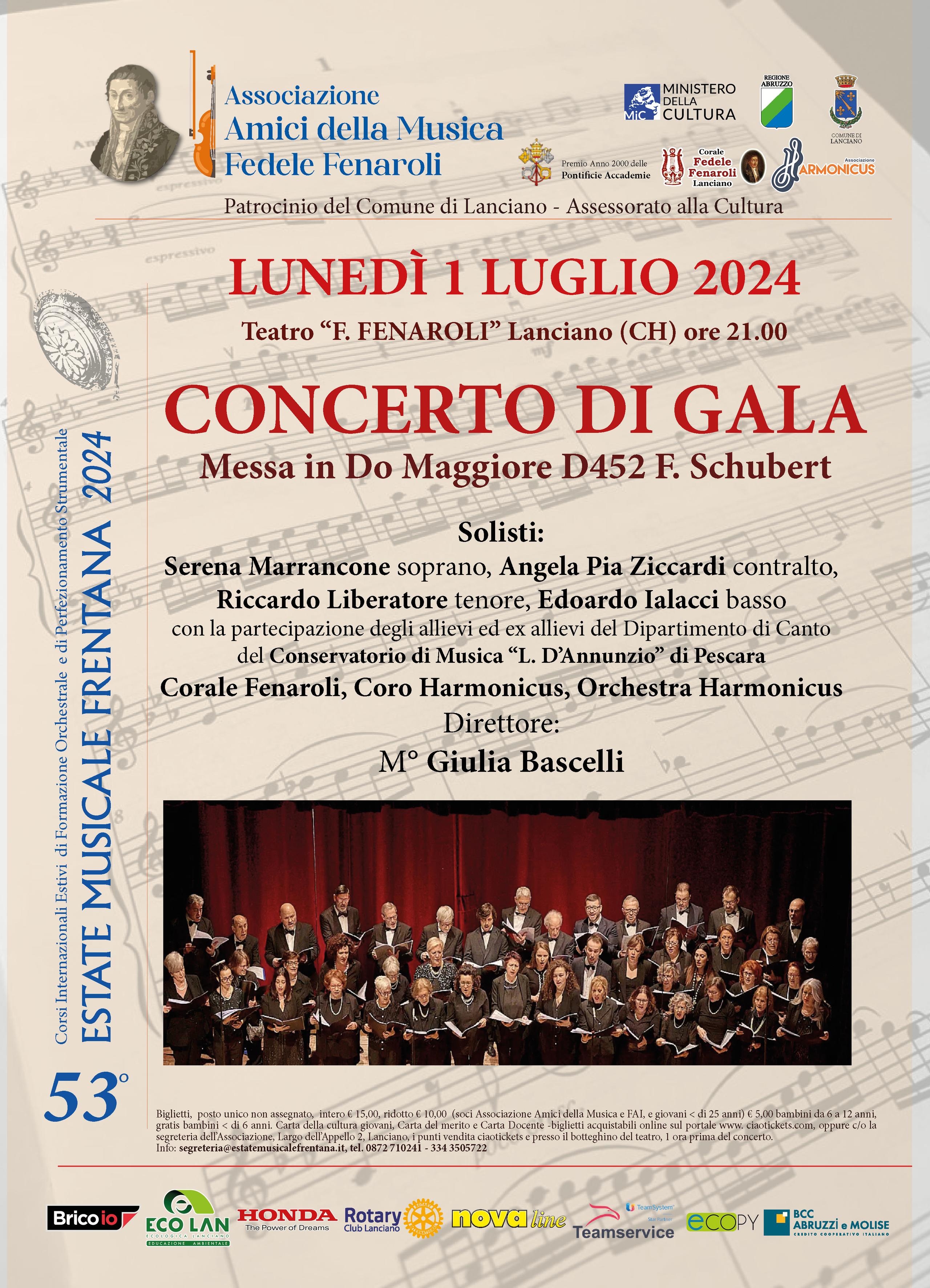 Emf 2024: la Messa in Do Maggiore di Schubert sul palco del teatro Fenaroli