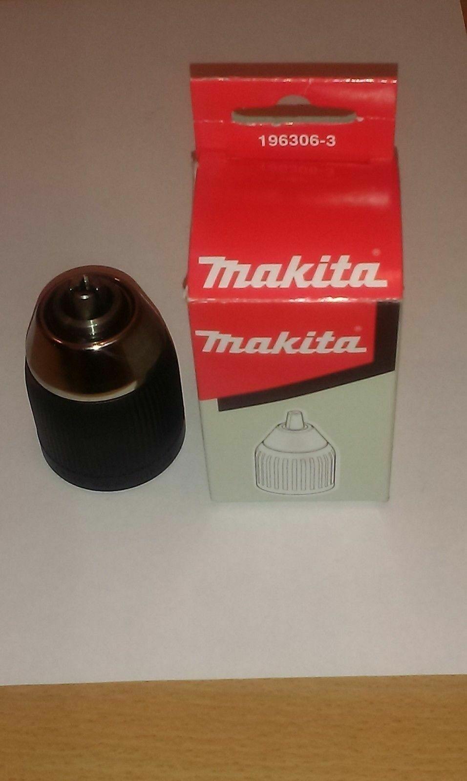 Makita 196306-3 Mandrino per punte da trapano a chiusura rapida, 13 mm