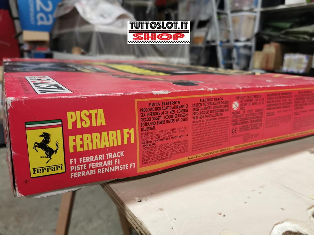 Pista completa Ferrari 2 corsie Polistil - Complete track Ferrari 2 lanes