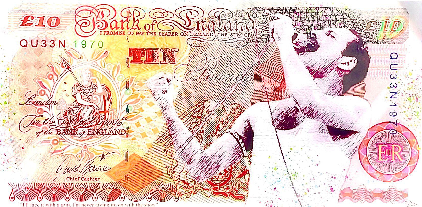 God save the Queen on ten pounds, 2023