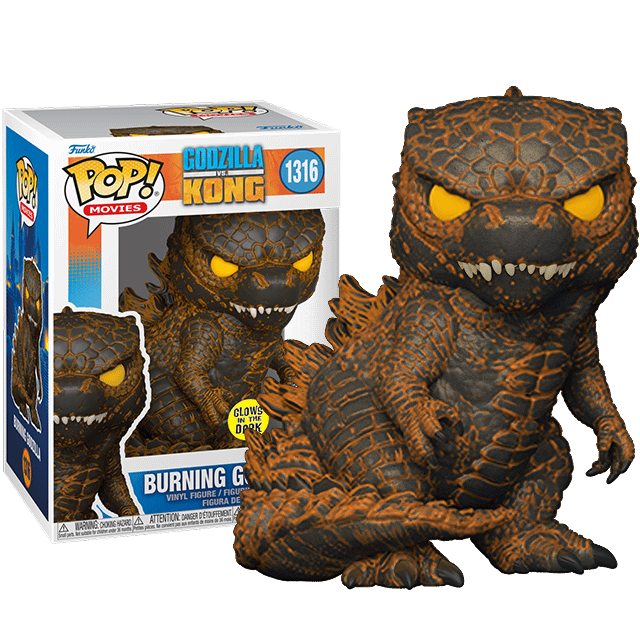 Funko Pop 1316 - Burning Godzilla (Special Edition - Glow in The Dark)