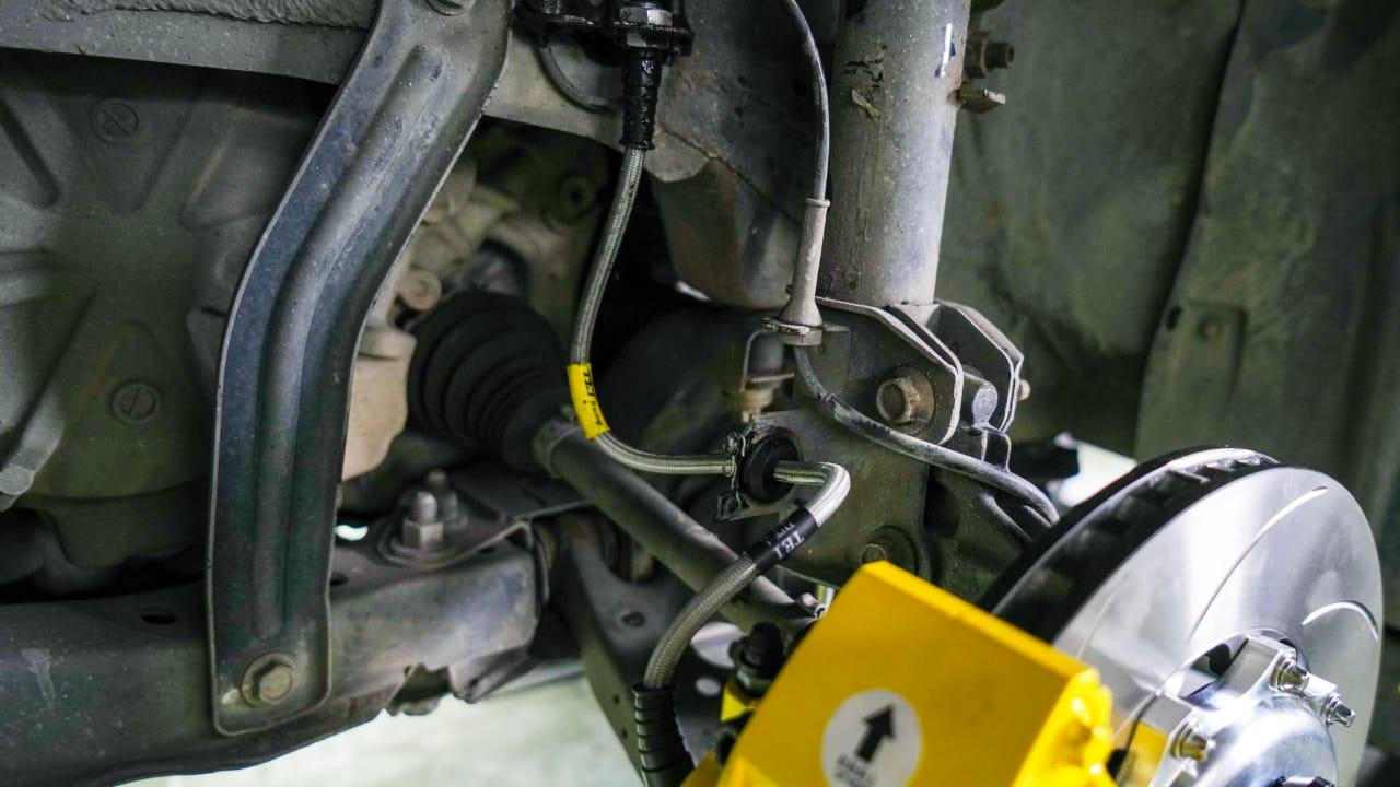 Fiat 500 312 Big Brake System 286x24mm 4 POT - TEI-Racing