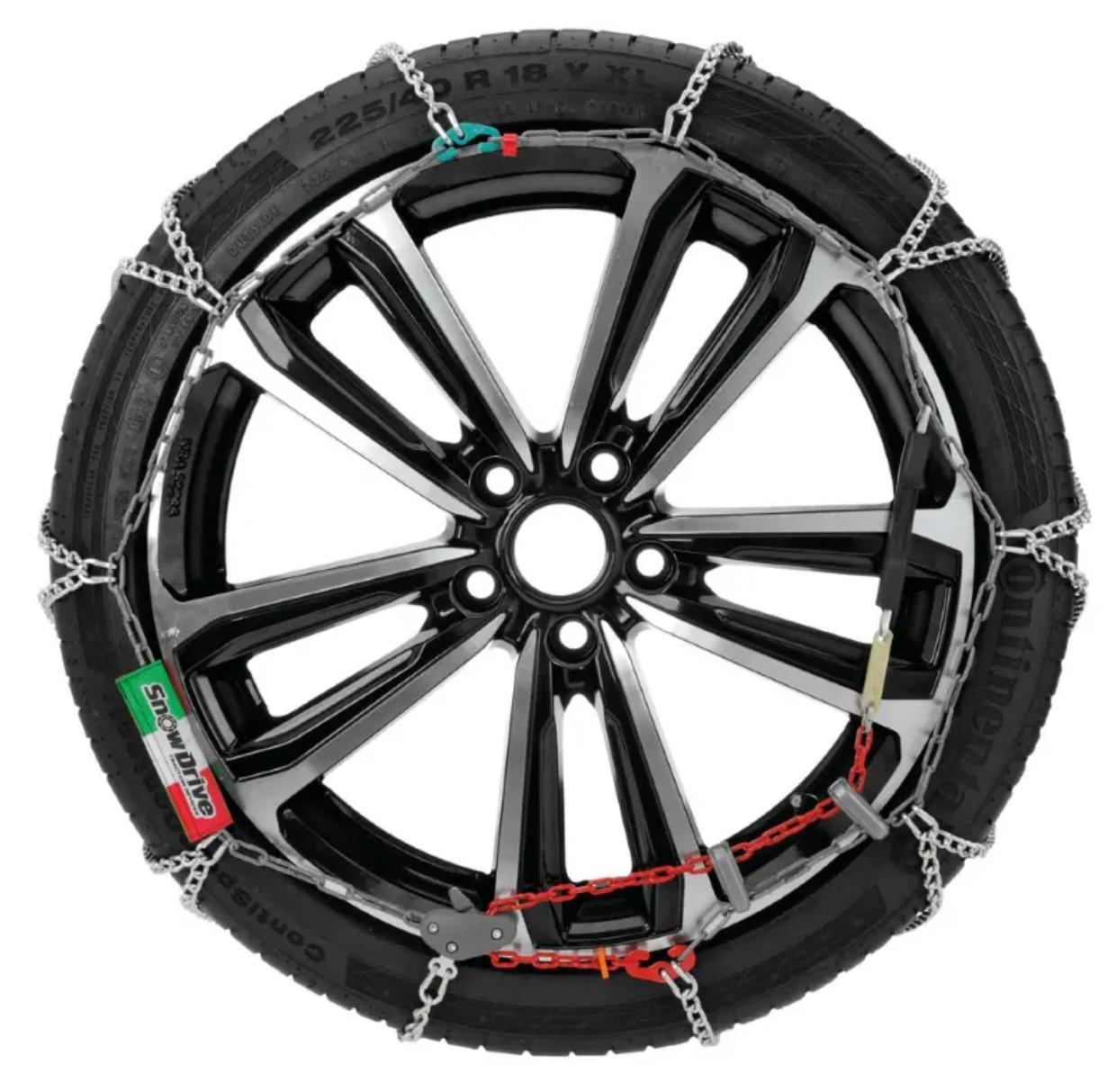 16391 Catene Neve RX7 Mis.9.7 Snow Drive 7mm per Auto non catenabili