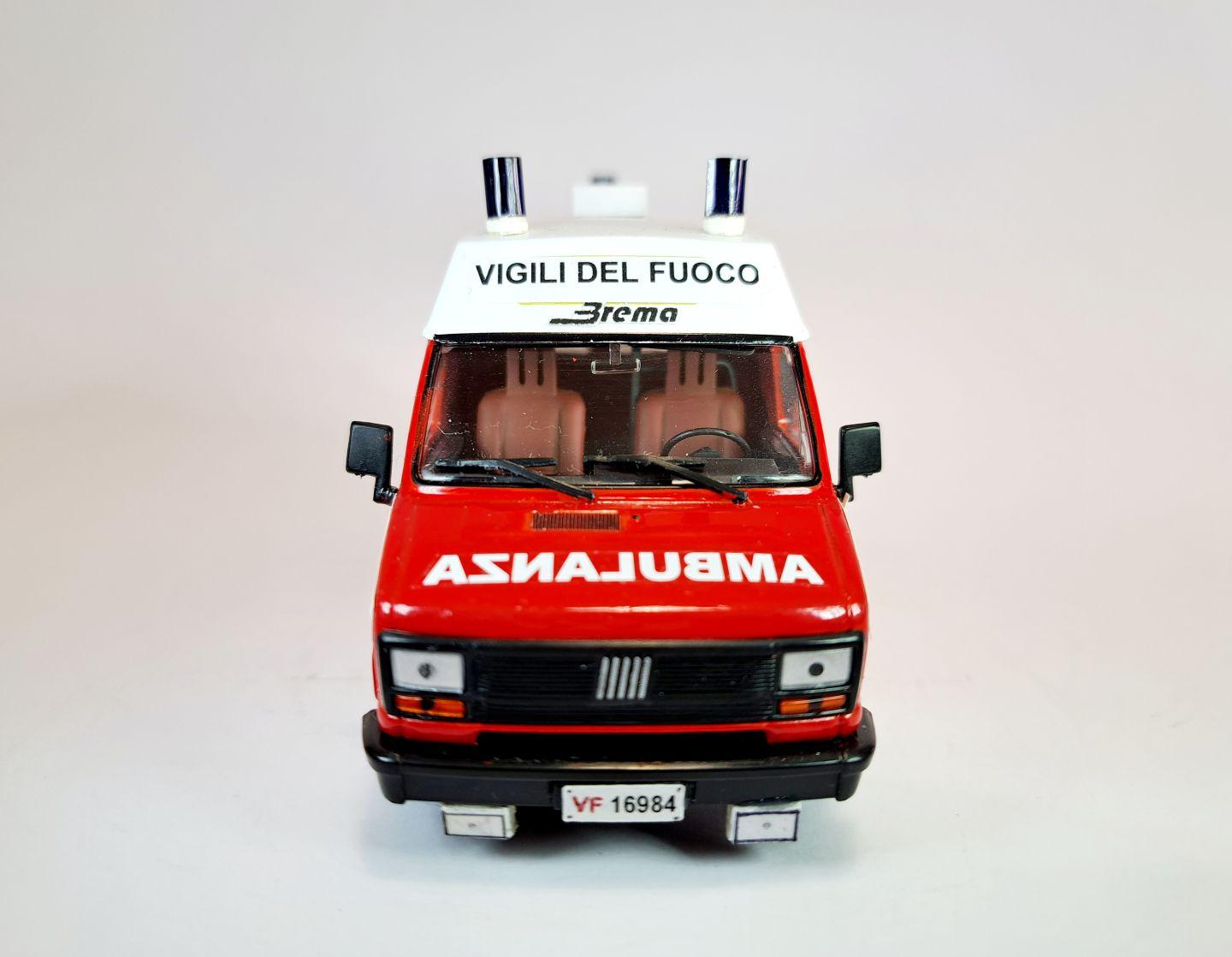 FIAT DUCATO AMBULANZA VIGILI DEL FUOCO