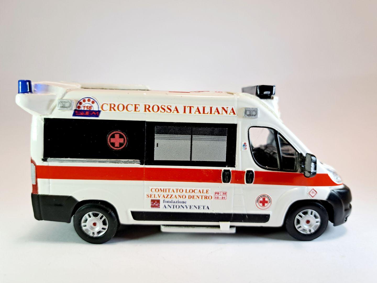 FIAT DUCATO X250 CROCE ROSSA ITALIANA SELVAZZANO DENTRO