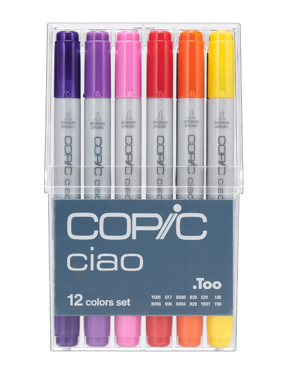 Copic - Copic Ciao da 12 colori