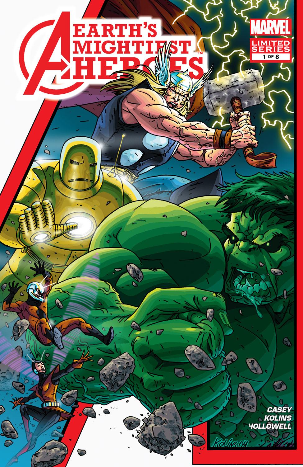 AVENGERS. EARTH'S MIGHTIEST HEROES #1#2#3#4#5#6#7#8 - MARVEL COMICS (2005)