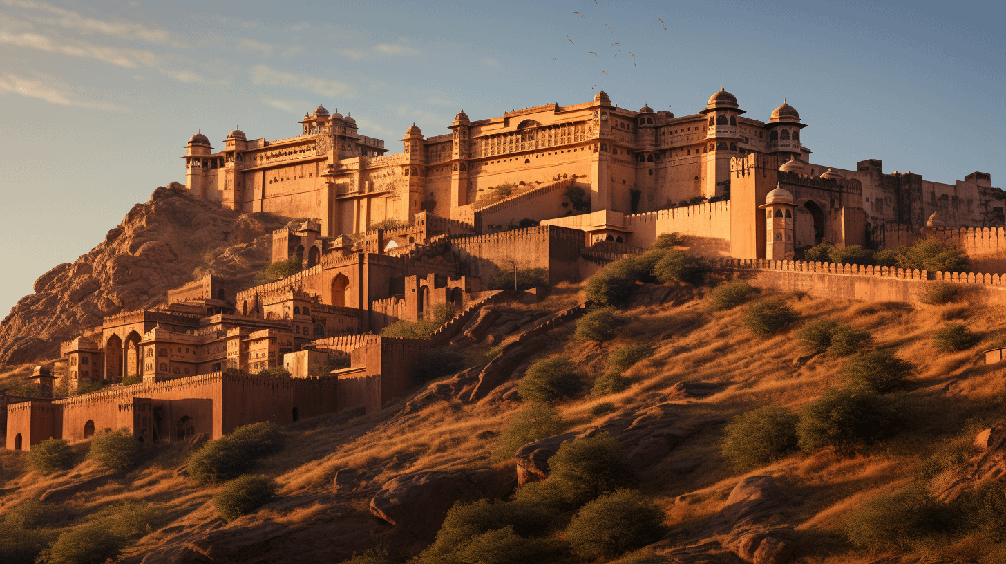 Amber Fort: Una Gemma Architettonica di Jaipur