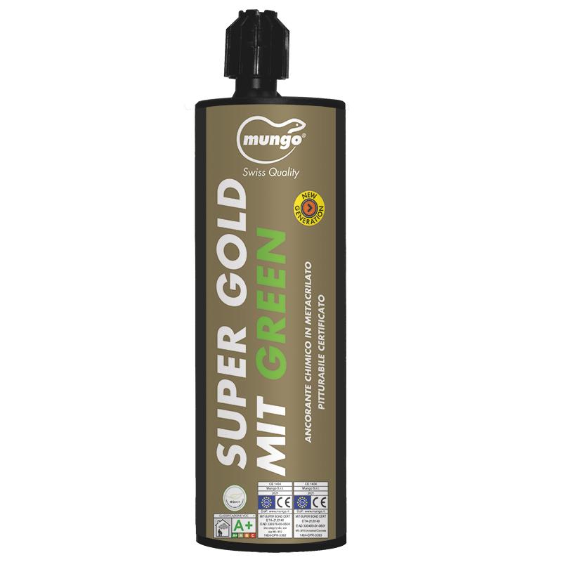 MUNGO RESINA GOLD MIT GREEN 420//