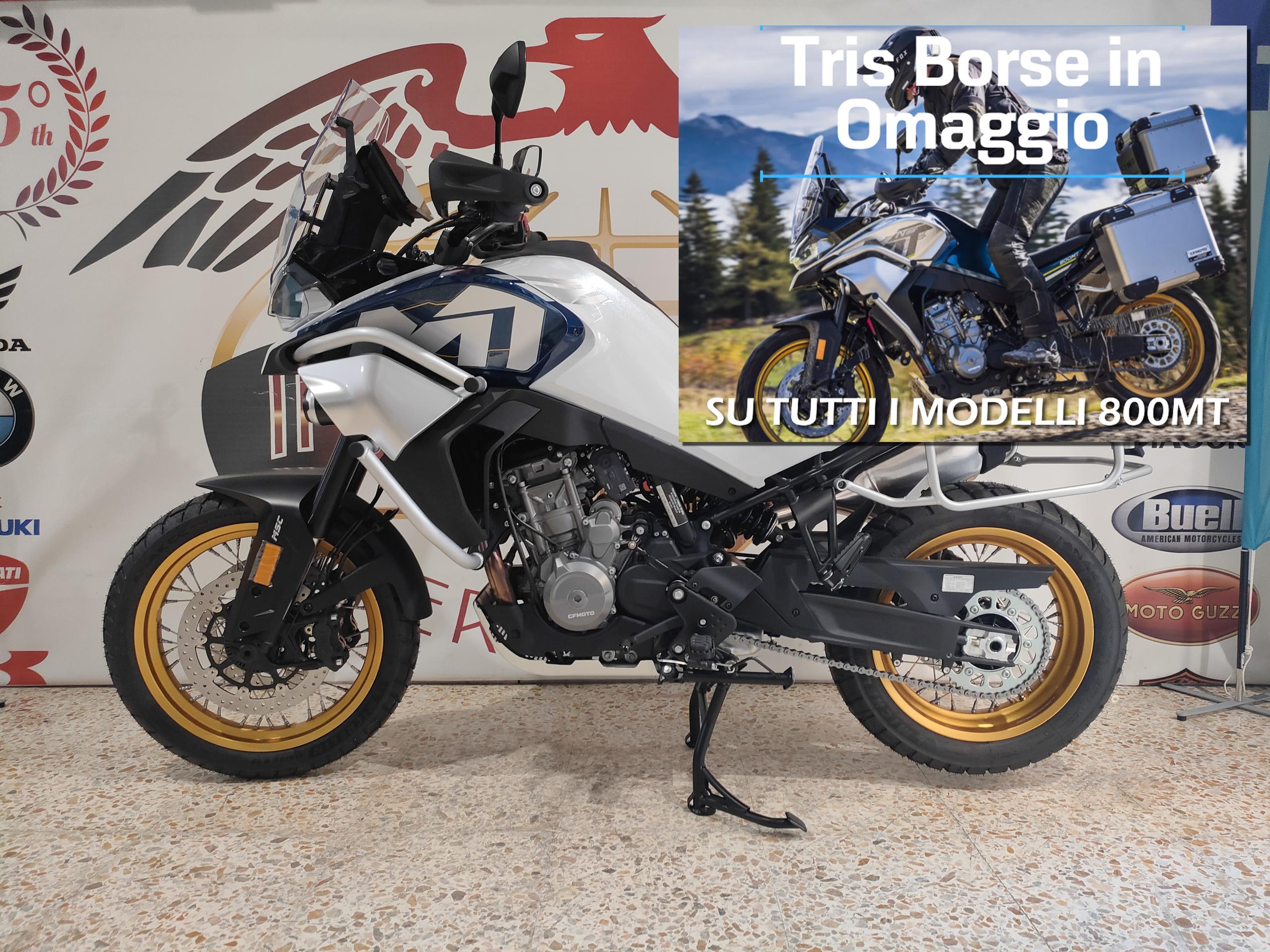 CFMOTO 800MT Explore PRONTA CONSEGNA SET BORSE OMAGGIO