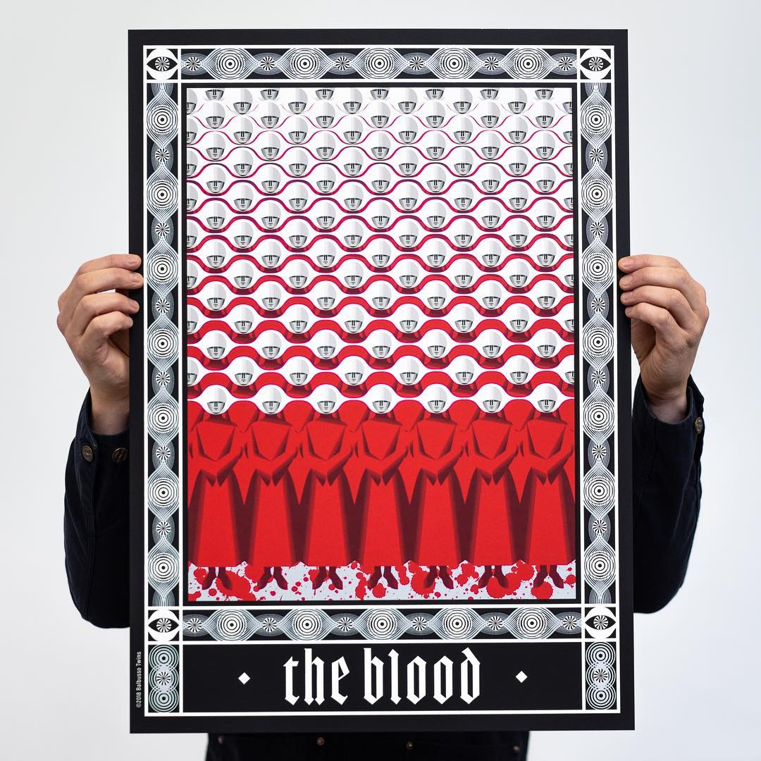 Limited edition signed screen printing set of 4 posters