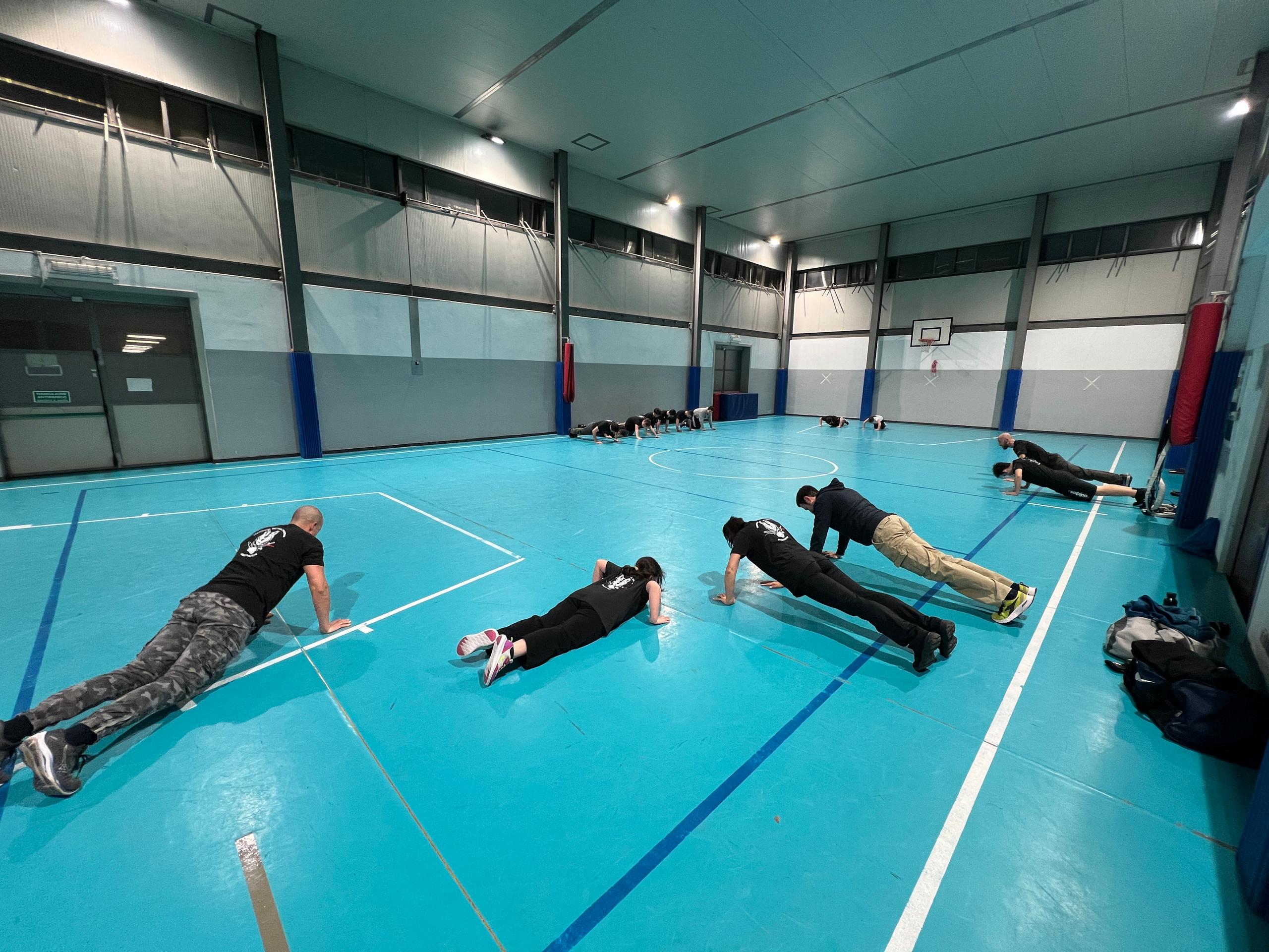 Allenamento in palestra attivo - Difesa Personale