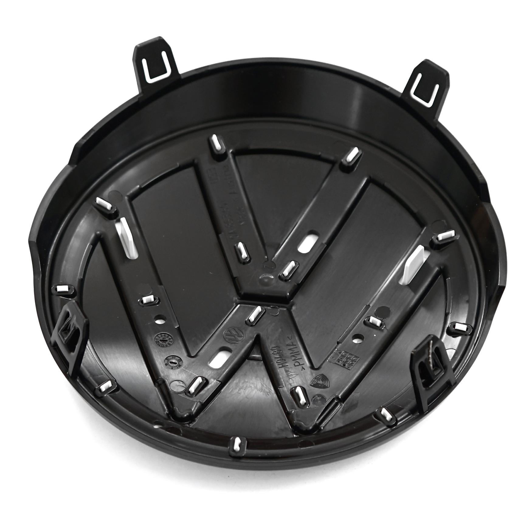 Emblema griglia anteriore logo Volkswagen originale ID.3 bianco/nero