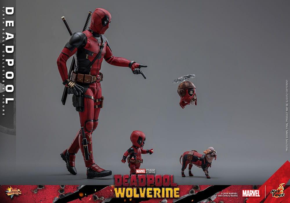 Hot Toys DEADPOOL & Wolverine 1/6 Action FIGURE Doll