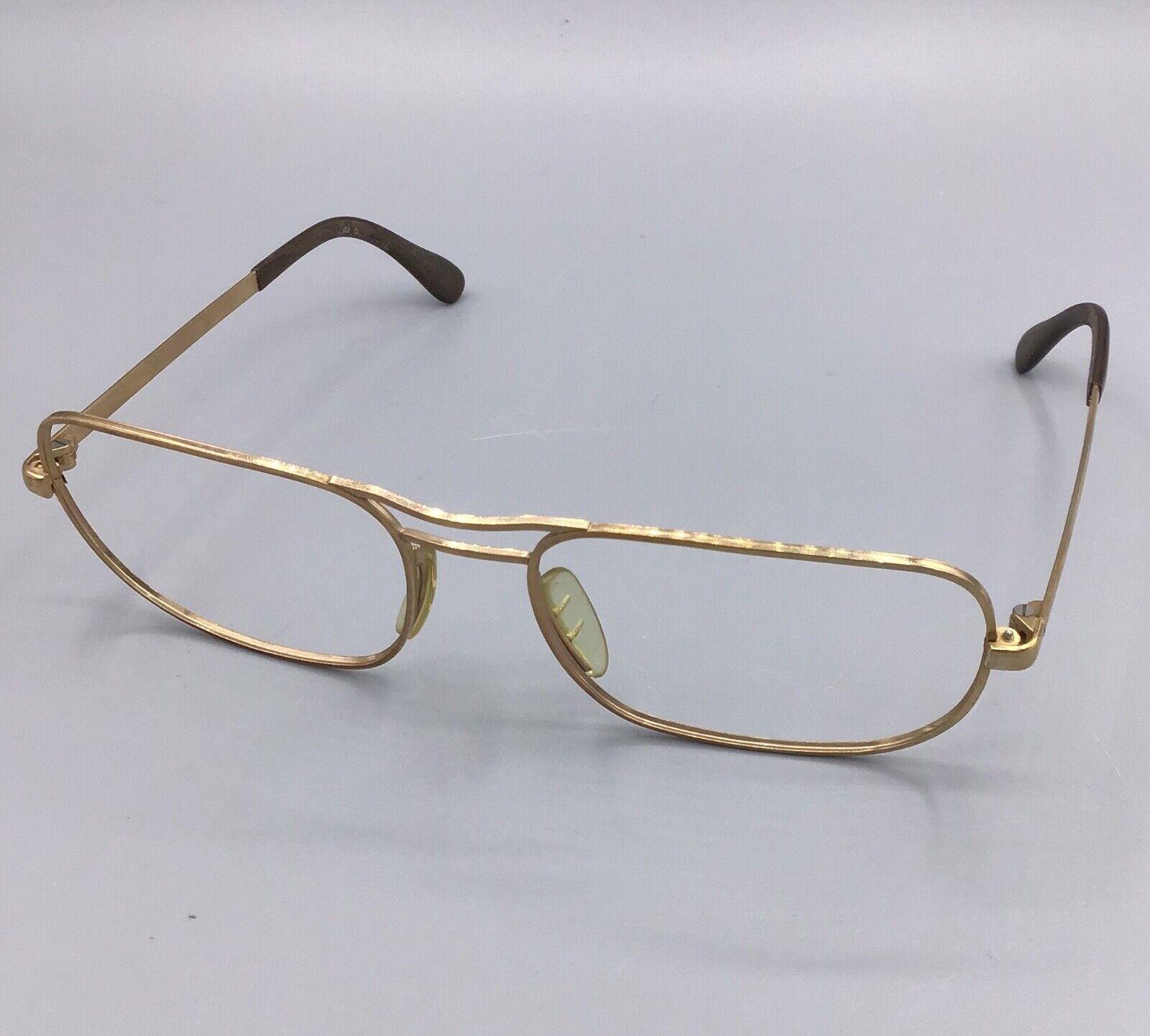 Marwitz occhiale vintage eyewear brillen lunettes 18 m/m gold laminated 60s